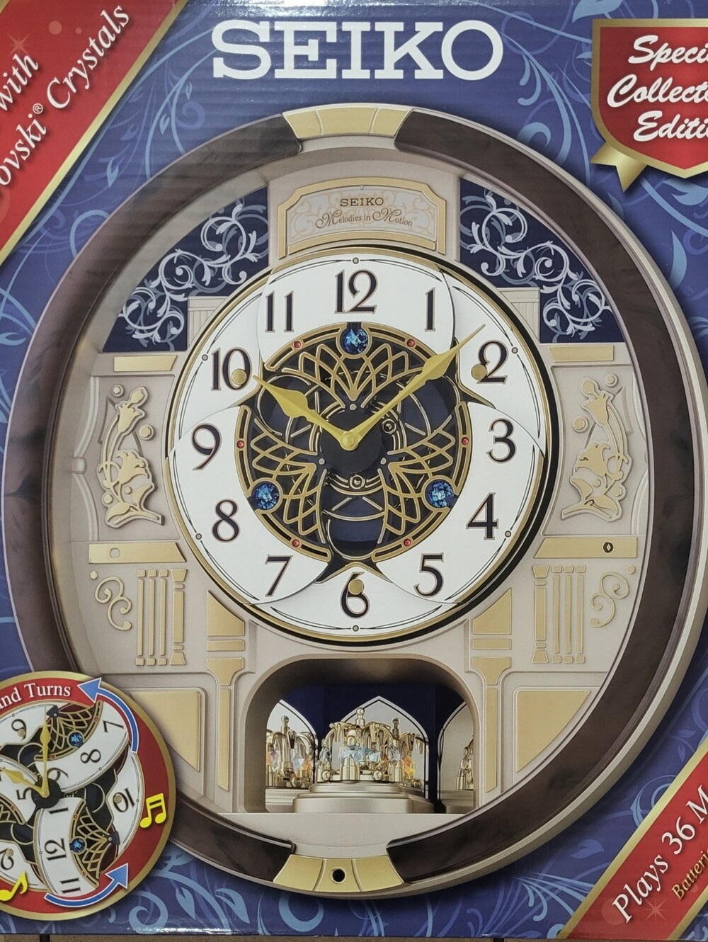 New In Box Seiko Clock